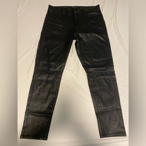 Banana Republic Skinny Fit in Shiny Black size 12 Regular